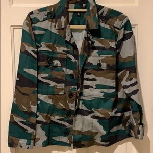 J.Crew Camo Jacket